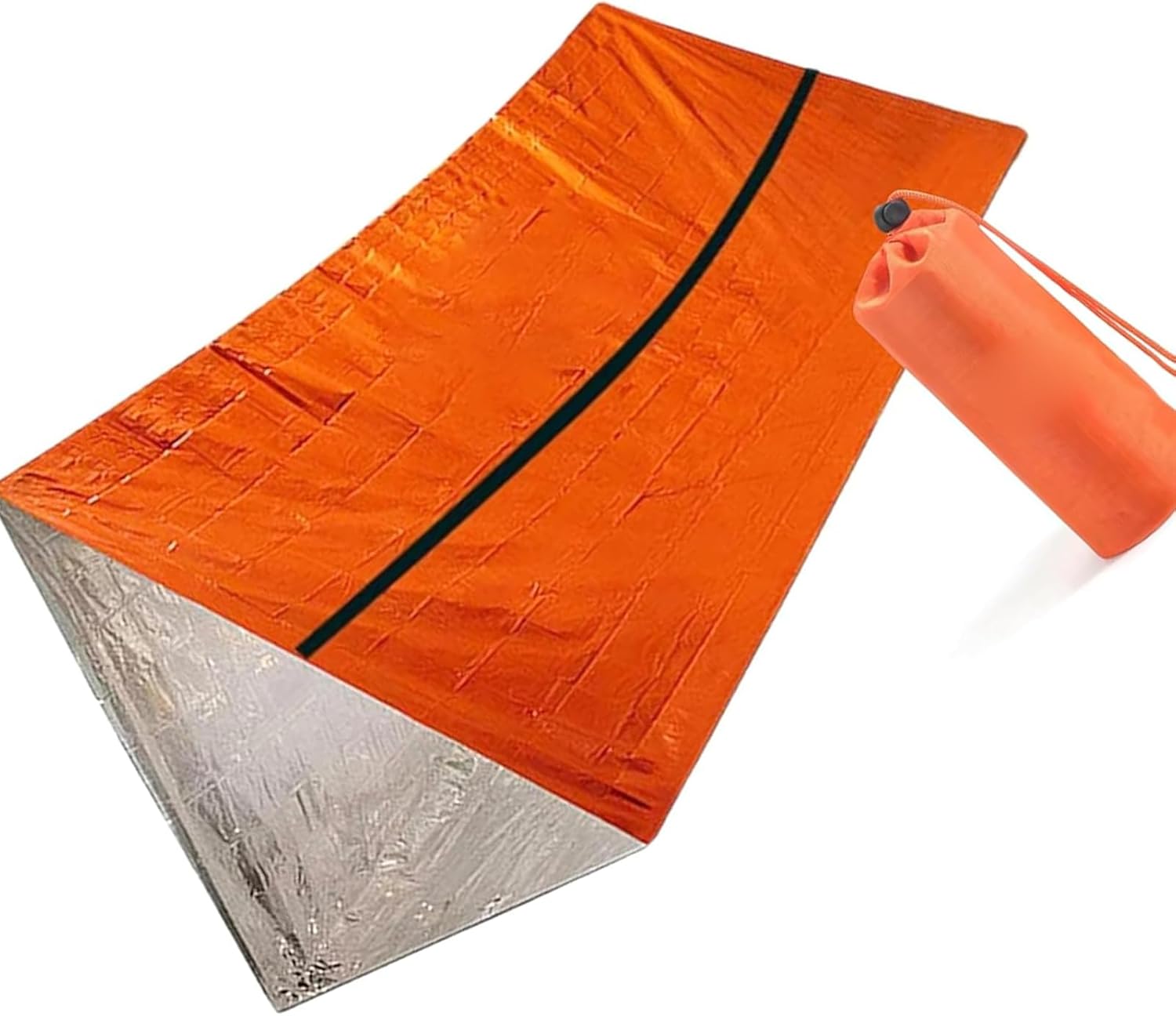 616eQsuYb1L._AC_SL1500_.jpg Portable Foldable Metallic Outdoor Tent, for Backpacking - Image 1