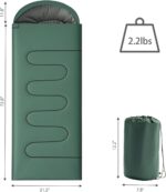 Versatile Lightweight 3-Season Waterproof Sleeping Bag - Image 2