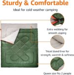 Extra-Large 3-Season Double Sleeping Bag - Image 2