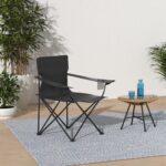 Folding Camping Chair Set, Large Portable Lawn Chair, 275 lbs Load Capacity - Image 2